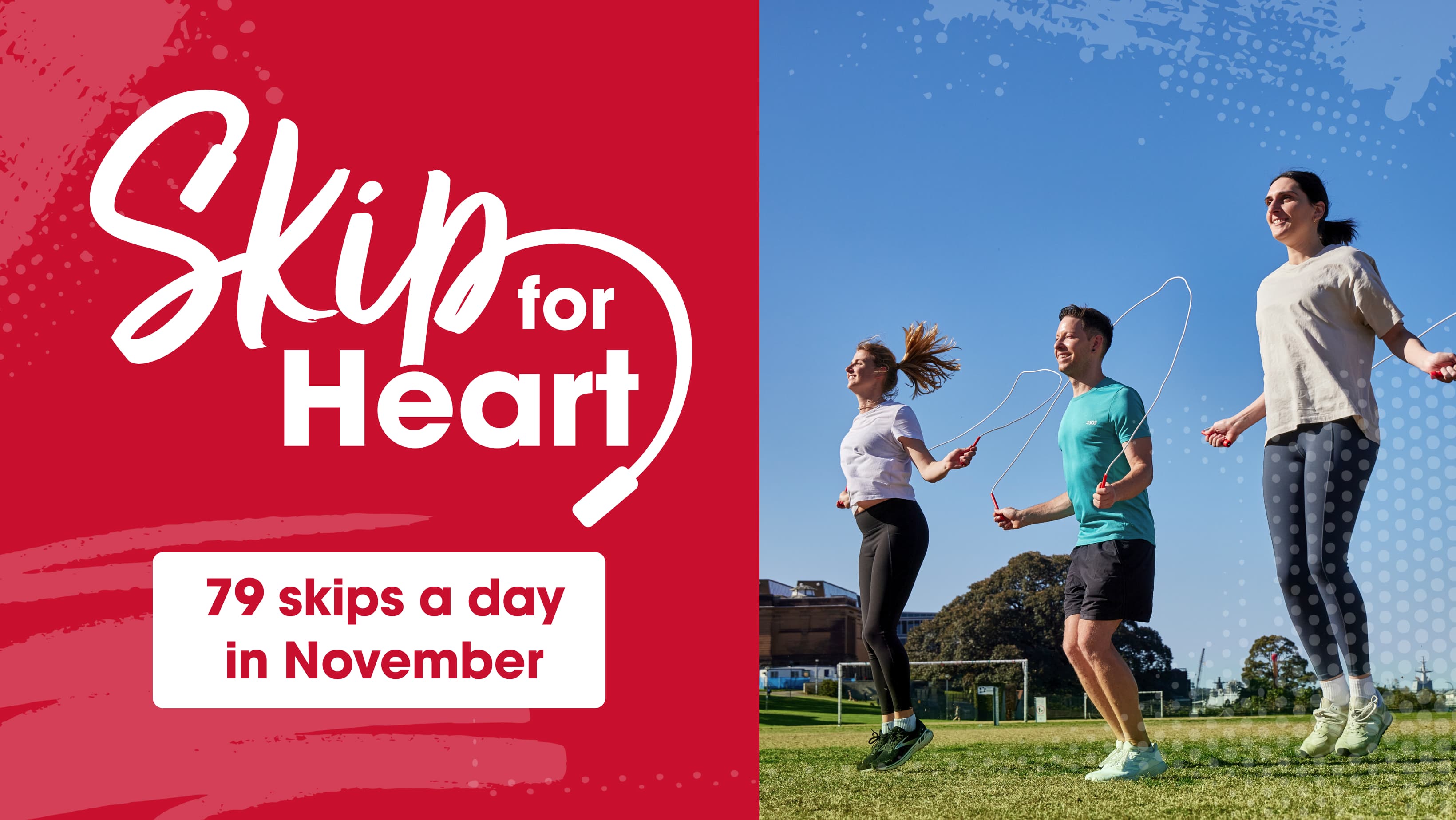 Skip for Heart Facebook Header