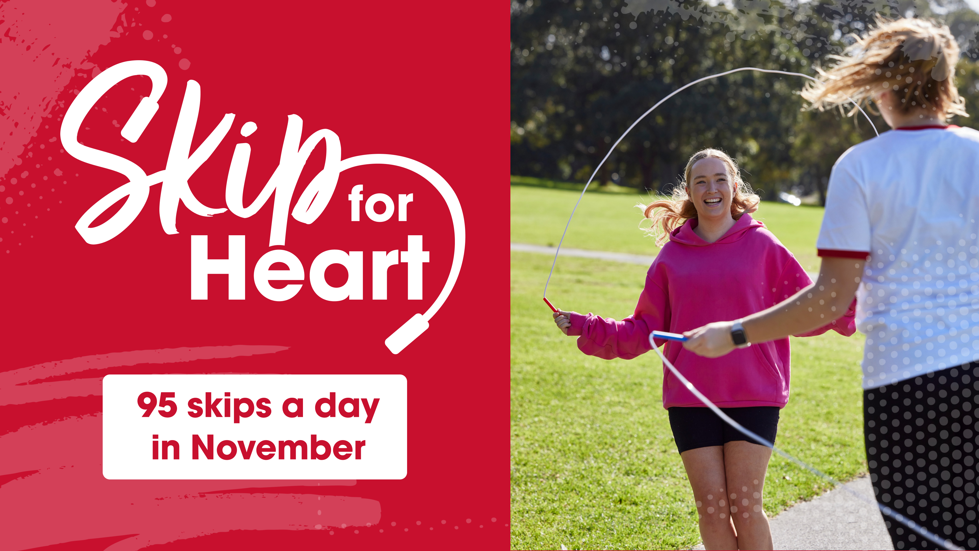 Skip for Heart  Facebook Header