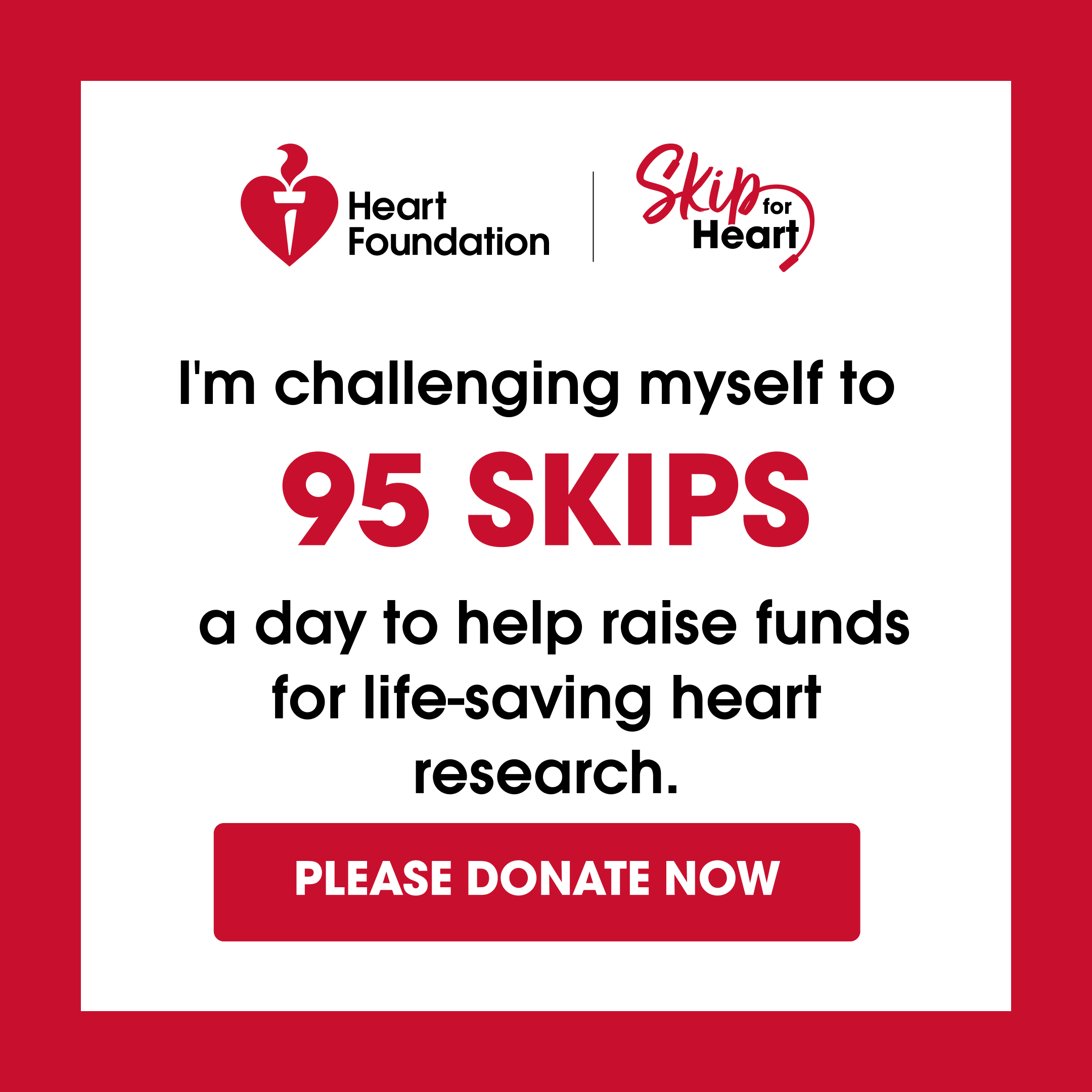 Skip for Heart Social Tile Mini 2