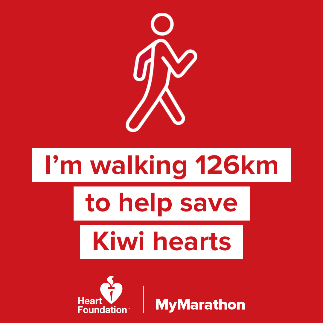 Social Post  - Walking 126 km