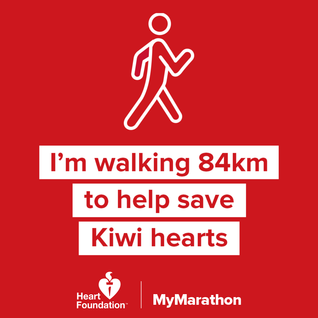 Social Post  - Walking 84 km