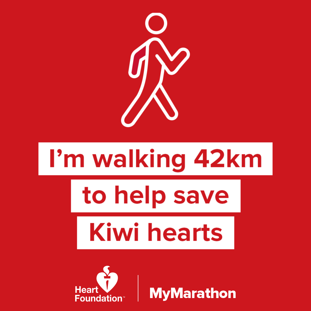 Social Post  - Walking 42 km